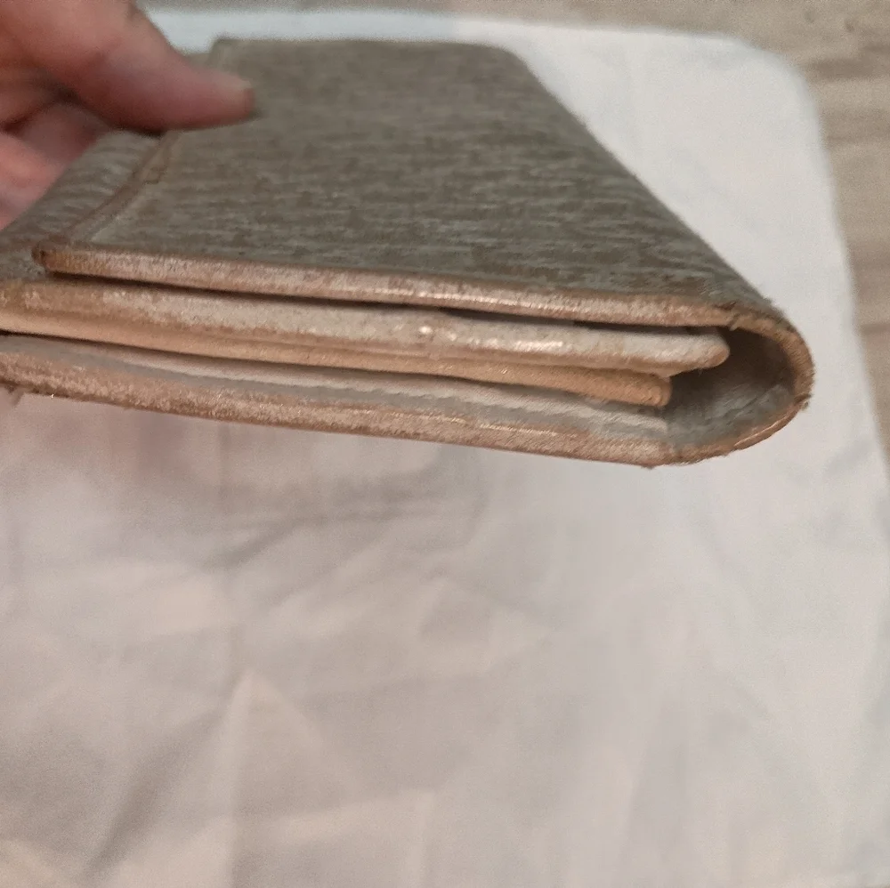 Vintage  Christian Dior Monogram Bifold Long Wallet